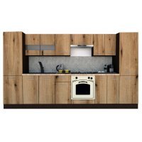 Bucatarie MARINA NEW 340 5B Wenge / Decor K365
